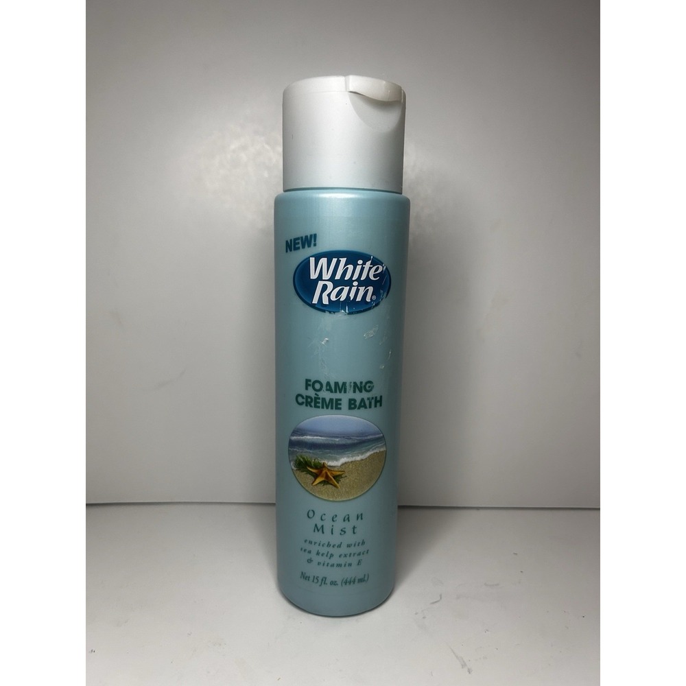 Discontinued White Rain Foaming Cream Bath Ocean Mist 15fl Oz 2005